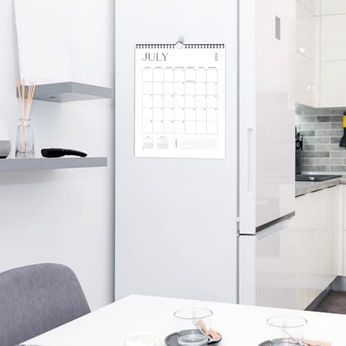 Beautiful 2025 Wall Calendar - Runs from June 2024 until December 2025 – 14.5"x11.5" 2024-2025 Office Wall Calendar for Easy Organizing 5