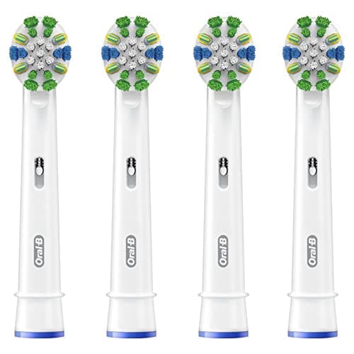 Oral-B Floss Action Replacement Brush Heads for an Oral-B Electric Toothbrush, Pack of 4 8
