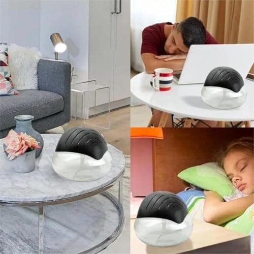 Air Purifier (Black) - Water Filter Air Washer For Home and Office - Essential Oil Aroma Diffuser With LED Night light - Small Air Cleaner For Smoke and Pets (Black) 6