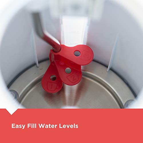 BLACK+DECKER 1.7L Cordless Electric Kettle, KE1560W, Premium Texture, Water Window, Rapid Boil, Auto Shutoff, White 7