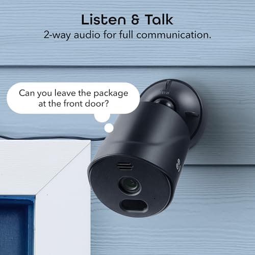 Geeni Vantage WiFi Outdoor Security Camera – 1080P HD Weatherproof Outdoor Cameras for Home Security with Motion Sensor and Night Vision – Supports Alexa and Google 6