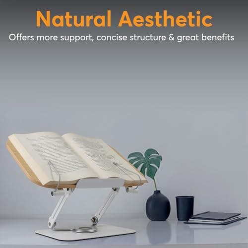 LuxeLoom Book stand for reading, BSR1122 8