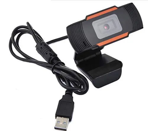 Morigo Universal Plug and Play Webcam with HD Lens for Computer with USB Jack and 1.5 m Cable