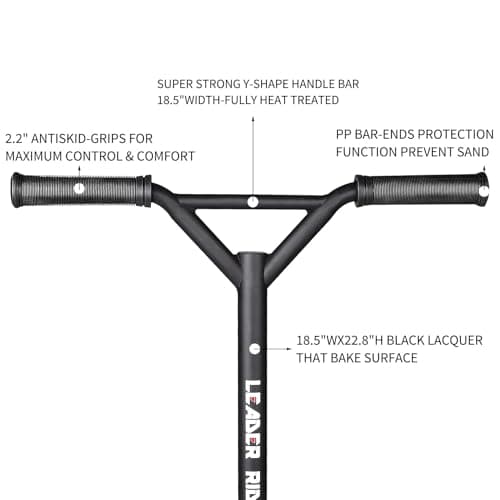 Pro Scooter - Stunt Scooter for Kids 8 Years and Up - Perfect for Beginners Boys and Girls - Best Trick Scooter for BMX Freestyle Tricks 6