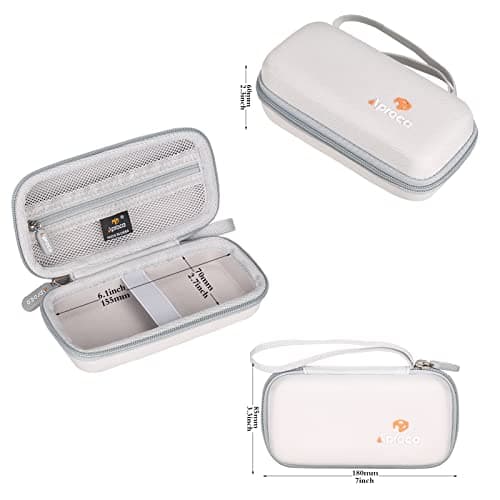 Aproca Case Compatible with SYNHOPE Water Flosser Oral Irrigator Water Teeth Cleaner Pick, Portable Storage Bag for Accessories -Grey (Case Only) 6