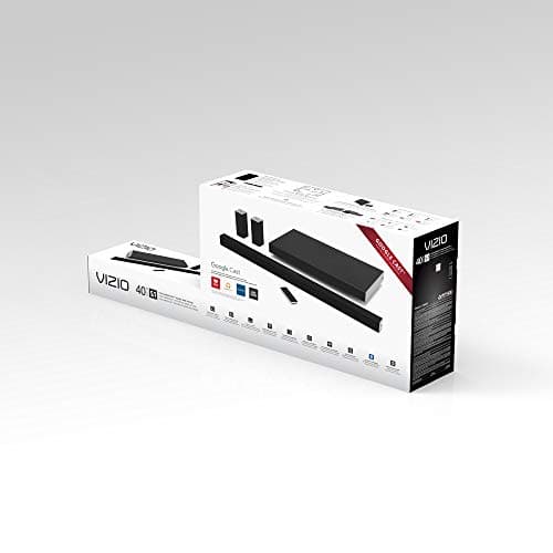 VIZIO SB4051-D5 Smartcast 40” 5.1 Slim Sound Bar System, Black 6