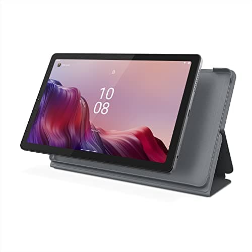 Lenovo Tab M9-2023 - Tablet - Long Battery Life - 9" HD - Front 2MP & Rear 8MP Camera - 3GB Memory - 32GB Storage - Android 12 or Later - Folio Case Included,Gray 10