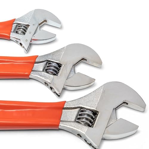 Crescent 3 Piece Adjustable Cushion Grip Wrench Set 6", 8" & 10" - AC26810CV 5