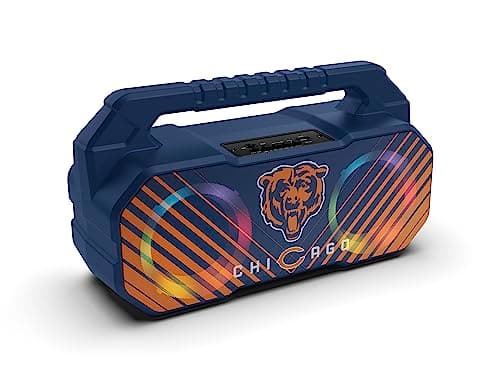 SOAR NFL Wireless Boombox Speaker, Chicago Bears