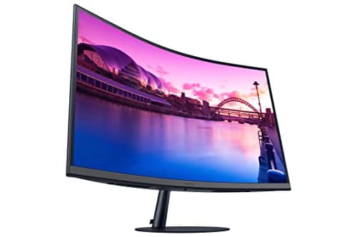 SAMSUNG 27-Inch S39C Series FHD Curved Gaming Monitor, 75Hz, AMD FreeSync, Game Mode, Advanced Eye Comfort, Frameless Display, Built in Speakers, Slim Metal Stand, LS27C392EANXGO, Black 7