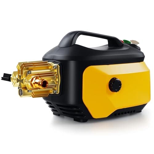 Electric Pressure Washer - 2.1 GPM and 2100 Peak PSI, Compact Electric Power Washer, Small Pressure Washer for Car Detailing, Home, Fences, Driveways, Patio Outdoor All Other Cleaning transformations