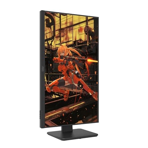 AOC 27G15 27 inch Gaming Monitor, Full HD 1920x1080, 180Hz 1ms, 1x HDMI 2.0, 1x Display Port, AMD FreeSync, HDR10, Pivot & Height Adjustable, Console Gaming Ready, 3-Year Zero-Bright-Dot 5