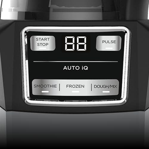 Ninja Blender, Compact Kitchen System, 1200W, 3 Functions for Smoothies, Dough & Frozen Drinks with Auto-IQ, 72-oz.* Blender Pitcher, 40-oz. Processor Bowl & 18-oz. Single-Serve Cup, Grey, AMZ493BRN 6