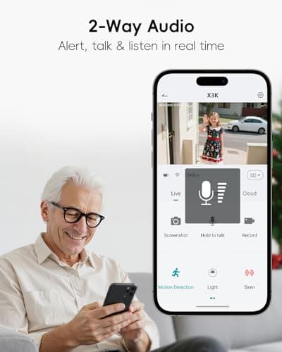 ZUMIMALL 2K Solar Security Cameras Wireless Outdoor, 360° PTZ Camera for Home Security with Color Night Vision, Flexible Mount, PIR Motion, 2-Way Talk, Free Cloud Storage 7