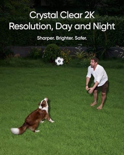 eufy Security Floodlight Camera E30, Security Camera Outdoor, 360° Pan and Tilt, AI Detection and Tracking, 2K Video, 2.4GHz Wi-Fi, 2,000 Lumens, Custom Voice and Light Alerts, 24/7 Recording 5