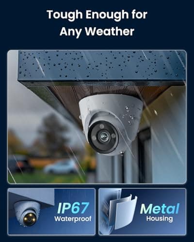 REOLINK CX820 ColorX PoE Security Camera, 4K UHD, True Color Night Vision, F1.0 Super Aperture, 1/1.8'' Image Sensor, HDR Technology, Person/Vehicle/Animal Detection, Spotlight & Siren Alarm 8