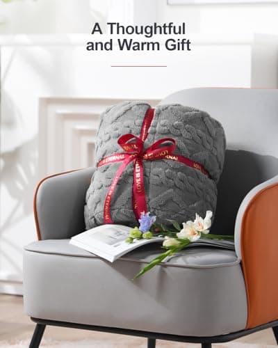 Super Fuzzy Soft Sherpa Fleece Weighted Blanket, 15 lbs Dual Sided Fluffy Heavy Weighted Blankets for Adults - No Bunching with Double Layers of Soft Inner Lining (60"x 80", 15 Pounds) 7