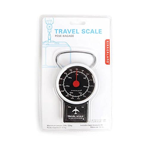 Kikkerland Travel Luggage Scale 6