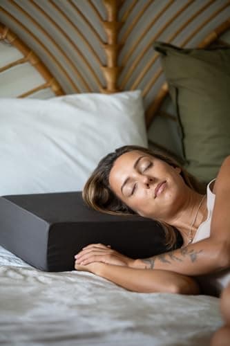 Bamboo Viscose Pillow Cube Pillowcase 24x12x5 Inch with Zipper - Sweat-Absorbent, Moisture-Wicking, Odor-Free Cube Pillow Case 6