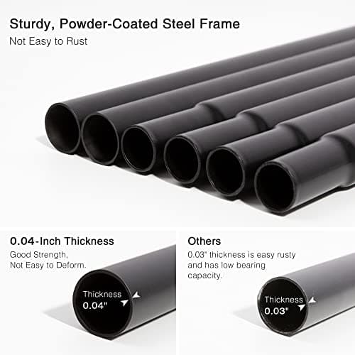 Love's Cabin 49in Outdoor Elevated Dog Bed - Pet Hammock for Extra Large, Medium, Small Dogs - Portable Cot for Camping or Beach, Durable Fall Frame With Breathable Mesh 5