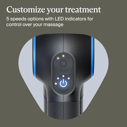 TheraGun Therabody Prime (5th Generation) - Deep Tissue Percussion Therapy Massage Gun - Bluetooth Enabled, Personal Massager for Pain Relief in Neck, Back, Leg, Shoulder and Body (Black) 6