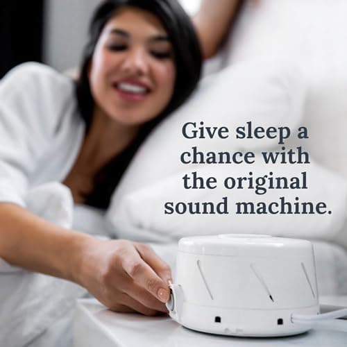 Yogasleep Dohm Classic (White) The Original White Noise Sound Machine, Soothing Natural Sounds from a Real Fan, Sleep Therapy for Adults & Baby, Noise Cancelling for Office Privacy & Meditation 6