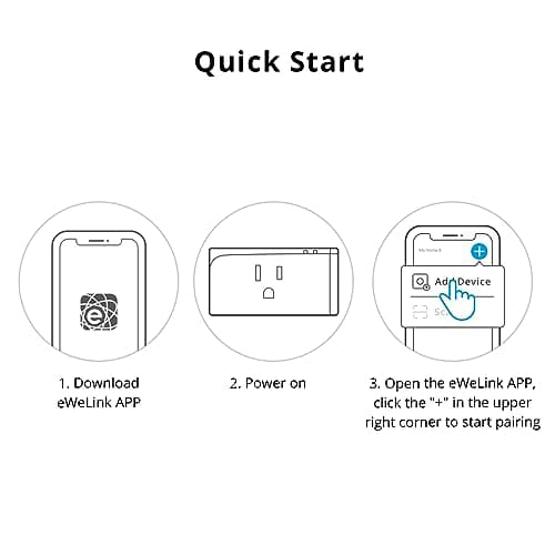 SONOFF S31 WiFi Smart Plug with Energy Monitoring, 15A Smart Outlet Timer Switch ETL Certified, Compatible with Alexa & Google Home, IFTTT Supporting, 2.4 Ghz Wi-Fi Only 8