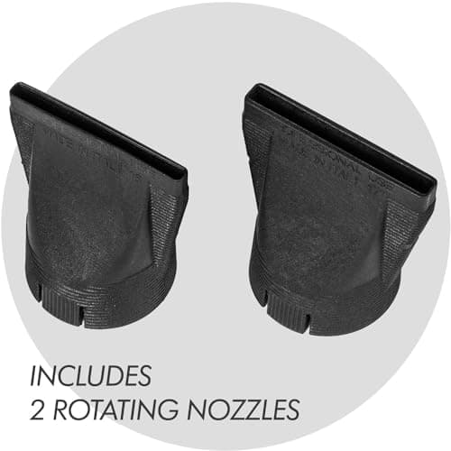 Sam Villa Artist Series Lightweight & Quiet Ionic Professional Hair Dryer With Variable Speed & Temperature, Black 7