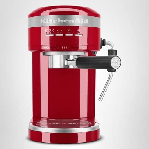 KitchenAid Metal Semi-Automatic Espresso Machine - KES6503, Empire Red 9