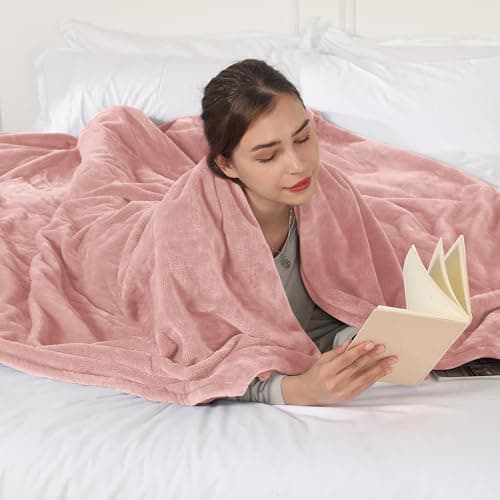 COZYTY Electric Blanket Full Size, Super Soft Cozy Upgraded Flannel Heating Blanket with 6 Heating Levels & 1-10 Hours Auto Off, Fast Heating & Overheat Protection, 72" x 84", Candy Pink 5