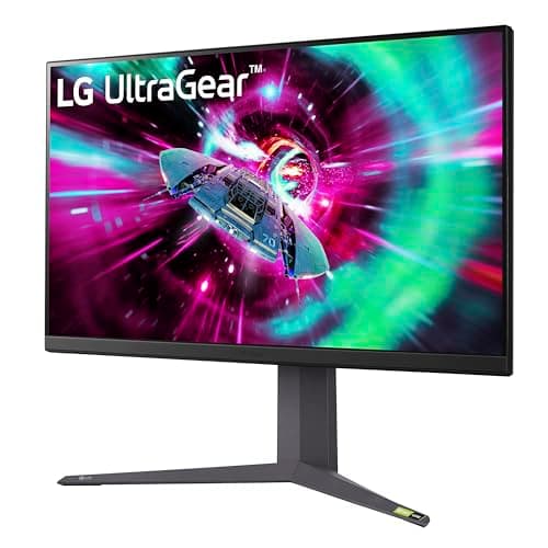 LG 32" Ultragear 4K UHD (3840x2160) Gaming Monitor, 144Hz, 1ms, VESA DisplayHDR 400, G-SYNC and AMD FreeSync Premium, HDMI 2.1, DisplayPort, 4-Pole HP Out DTS HP:X, Tilt/Height/Pivot Stand, Black 11