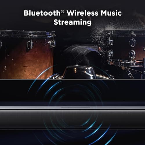 TCL S45H 2.0 Sound Bar for Smart TV | Dolby Atmos DTS:X Auto Room Calibration| 100W Power Wireless Bluetooth Home Theater Audio | App & Remote Control | Latest Model 6