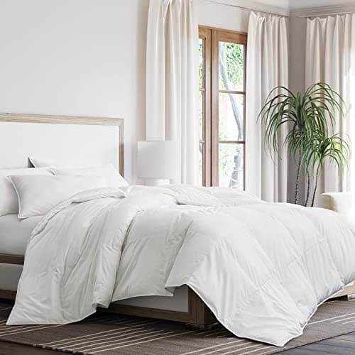 Eddie Bauer Luxury All-Season Comforter – 400 Thread Count – 600 Fill Power White Down – RDS Certified – Queen, 90 x 90 Inches 7