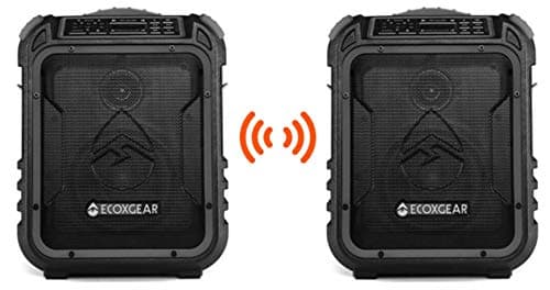 ECOXGEAR EcoXplorer GDI-EXPLR110 Rugged Waterproof Floating Portable Bluetooth AM/FM Wireless 50 Watt Speaker with Carry Strap (Gray) 8
