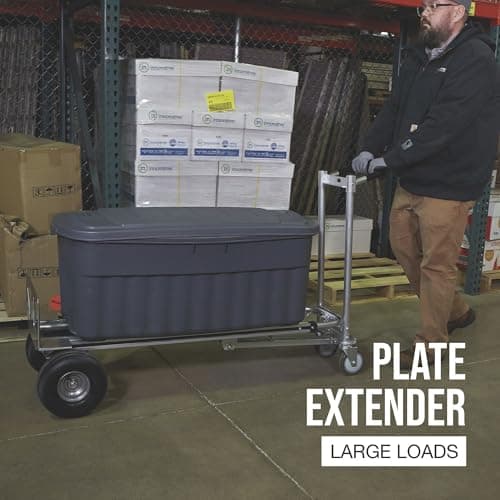 Strongway 3-in-1 Aluminum Hand/Platform Truck - 550-/770-Lb. Capacity 5