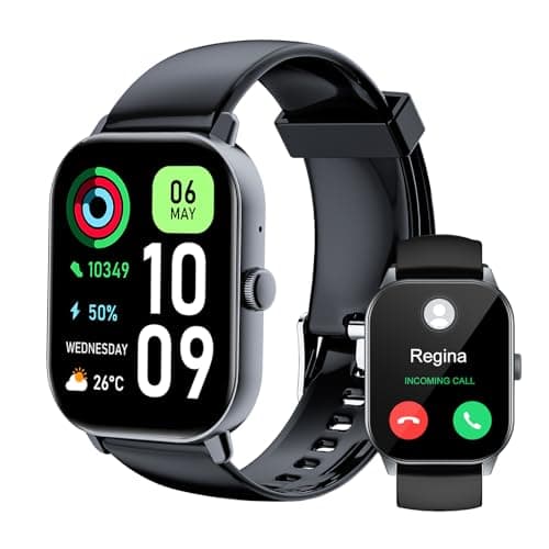 ISKOVI Smart Watch for Men,Smartwatch with Sleep Counter Fitness Tracker, 100+ Sport Modes Step Counter