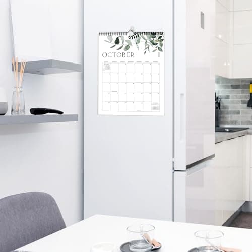 Aesthetic Vertical Modern Greenery Wall Calendar - Runs from January 2024 Until July 2025 - The Perfect Monthly Calendar With Seasonal Designs for Easy Planning 5