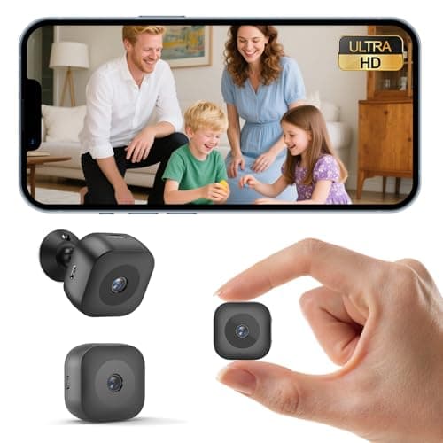 Zongbi HD WiFi Wireless Camera,Mini Camera,SD Card Storage & App Control,Wireless Surveillance