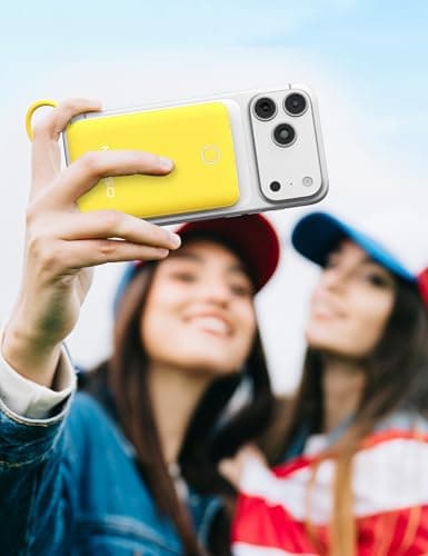 miisso 10000mAh Compatible with iPhone 15/16/17 and Android, Slim Portable Charger with Built in Cable, Power Bank Travel Charger External Battery Pack for Phone, 3 Output USB Type C Cord, Yellow 8