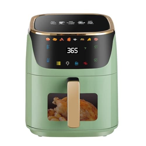 Panana Air Fryer, 8QT Large Capacity Air Fryer, Oilless Healty Cooker Airfryer Oven with 8 Presets, 1500W Air Fryers for Quick Meal, Home Use