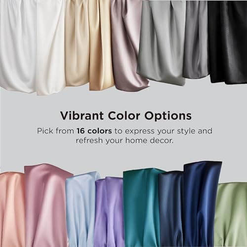 Bedsure Satin Pillowcase with Zipper, Similar to Silk Pillow Cases 2 Pack, Beige Standard Size Satin Pillow Case, Silky & Soft Pillow Covers, Valentines Day Gifts for Women Men, 20x26 Inches 8