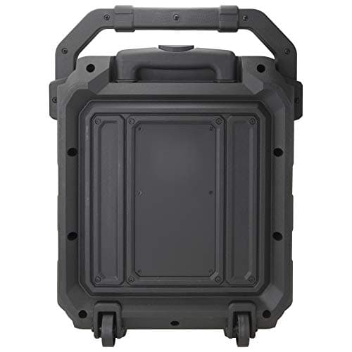iLive ISB659B Wireless Tailgate Party Speaker, with Built-in Rechargeable Battery and Roller Wheels, Black 7