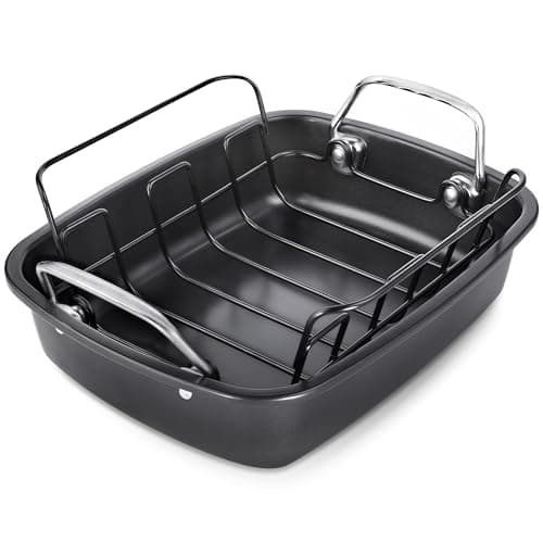 Olabocio Nonstick Roasting Pan with Rack