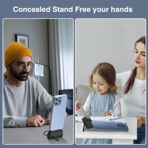 WIXLI Mini Portable Charger 5000mAh Power Bank for iPhone, USB C Cell Phone Portable Power, LCD Display Battery Pack Compatible with iPhone 16/16 Pro Max/15/14/13/12/11/XR/Samsung,Android Phones etc 5