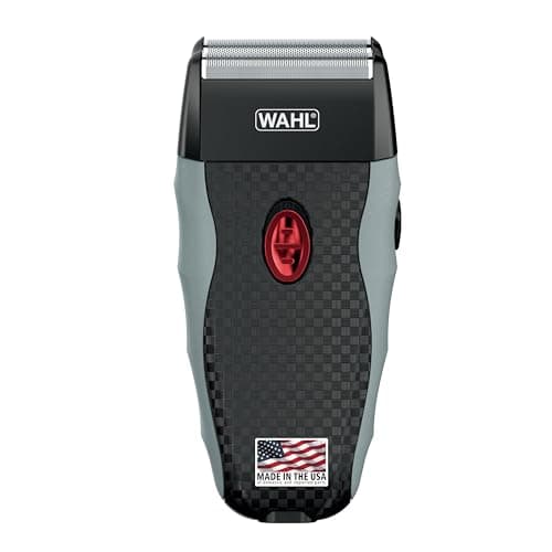 Wahl Bump-Free Rechargeable Foil Shaver with Hypoallergenic Titanium Cutters for Close, Smooth Shaving - Model 7339-300