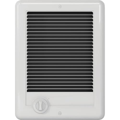 Cadet Com-Pak Electric Wall Heater Complete Unit with Thermostat (Model: CSC151TW, Part: 67509), 5120 BTU, 120 Volt, 1500 Watt, White 5