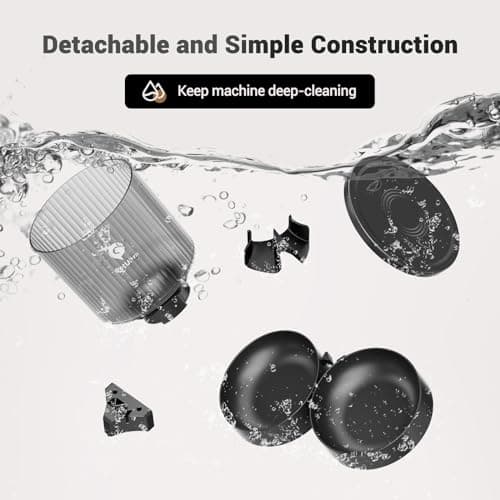 PETULTRA Dual Automatic Cat Feeder: Timed Auto Feeder 16 Cups/4L Cat Food Dispenser - Dual Power, 1-6 Meals, Black 7