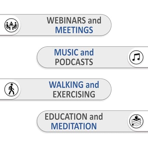 LUDOS FEROX Wired Earbuds in-Ear Headphones, 5 Year Warranty, Earphones with Microphone, Noise Isolation Corded for 3.5mm Jack Ear Buds for iPhone, Samsung, Computer, Laptop, Kids, School Students 9