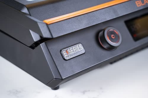 22" Electric Griddle Nonstick with Lid, 8001 E-Series Tabletop Large Griddle with Seasoning By Blackstone For Indoor and Outdoor Use, Wholesalehome Cloth Included 9