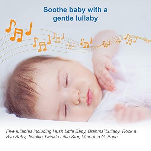 VTech Communications BC8211 Myla The Monkey Baby Sleep Soother with a White Noise Sound Machine Featuring 5 Soft Ambient Sounds, 5 Calming Melodies & Soft-Glow Night Light, 1 Count (Pack of 1) 6